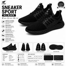 SNEAKER SPORT all black SNEAKER SPORT all black